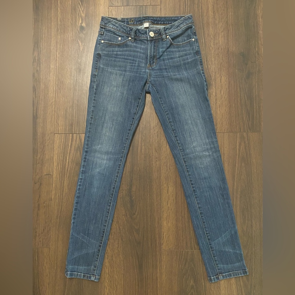 Women’s Lauren Conrad Medium Wash Skinny Jeans 2